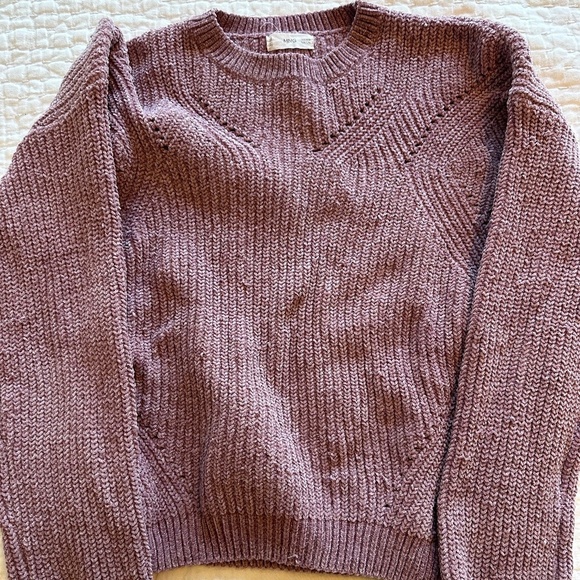 Mango Kids Sweater - Purple - Size 13-14 - Picture 1 of 3